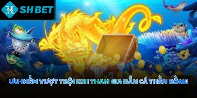 Hệ thống sinh vật biển đa dạng bơi lội sinh động trong Bắn Cá Thần Rồng