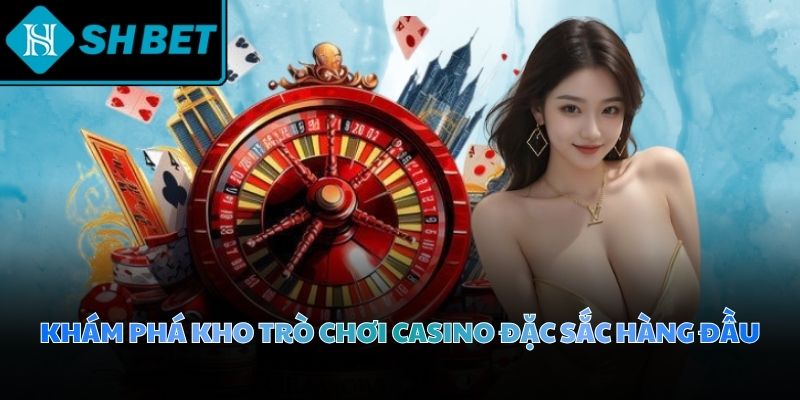 Giao diện bàn cược casino thiết kế khoa học giúp người chơi dễ thao tác