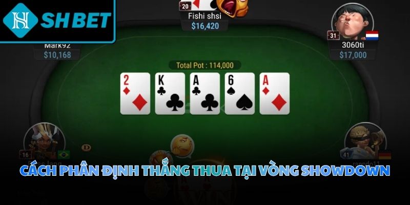 Luật chơi Poker để tìm ra cá nhân sở hữu tổ hợp năm lá mạnh nhất