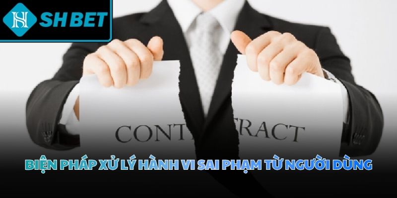 Các hình thức chế tài nghiêm khắc áp dụng cho tài khoản cố tình vi phạm