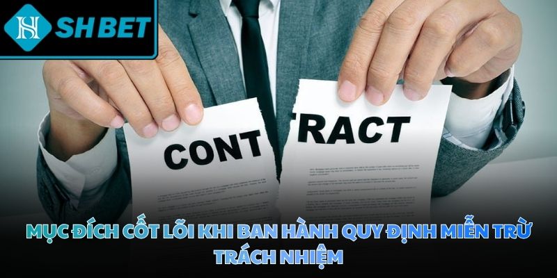 Miễn trừ trách nhiệm tạo không gian giải trí an toàn cho cộng đồng thành viên
