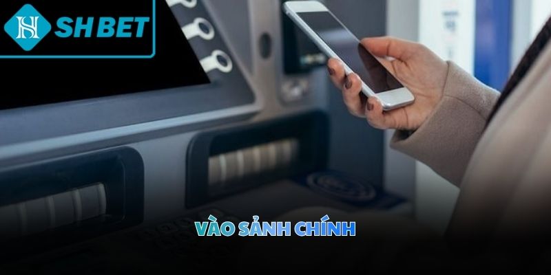 Giao diện trang chủ cung cấp đầy đủ các tính năng thanh toán trực tuyến